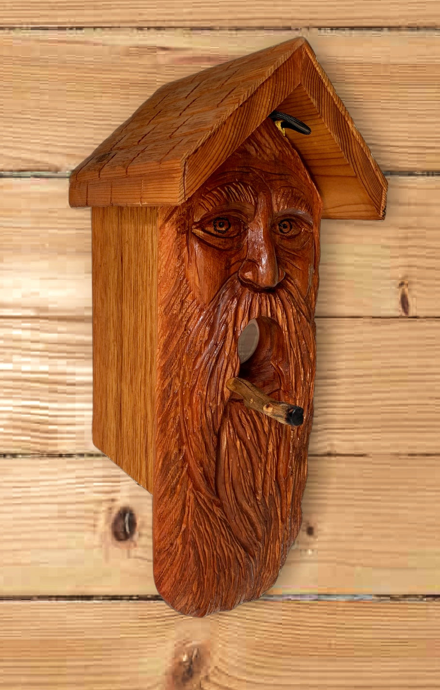 Wood Spirit Birdhouse