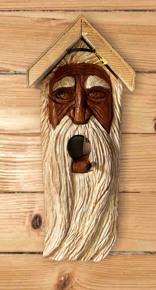 Wood Spirit Birdhouse