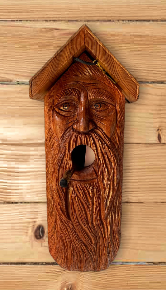 Wood Spirit Birdhouse