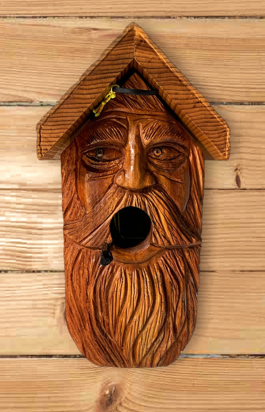 Wood Spirit Birdhouse
