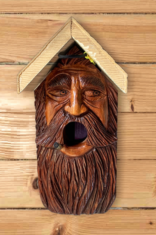 Wood Spirit Birdhouse