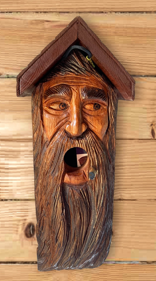 Wood Spirit Birdhouse