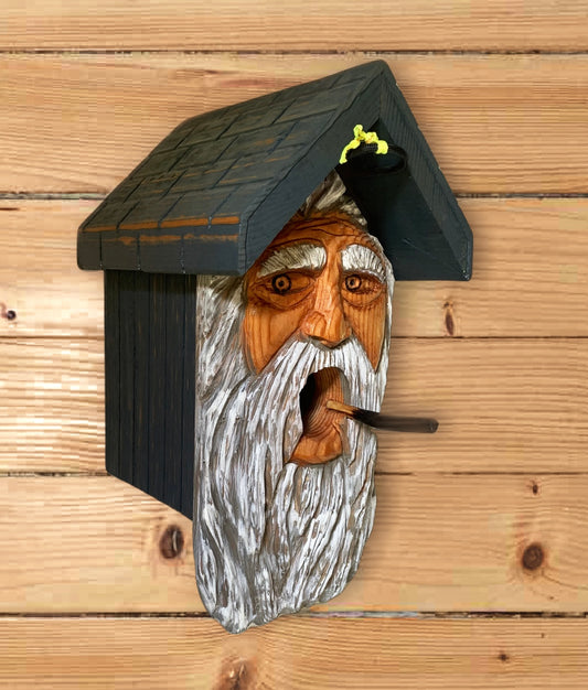 Wood Spirit Birdhouse