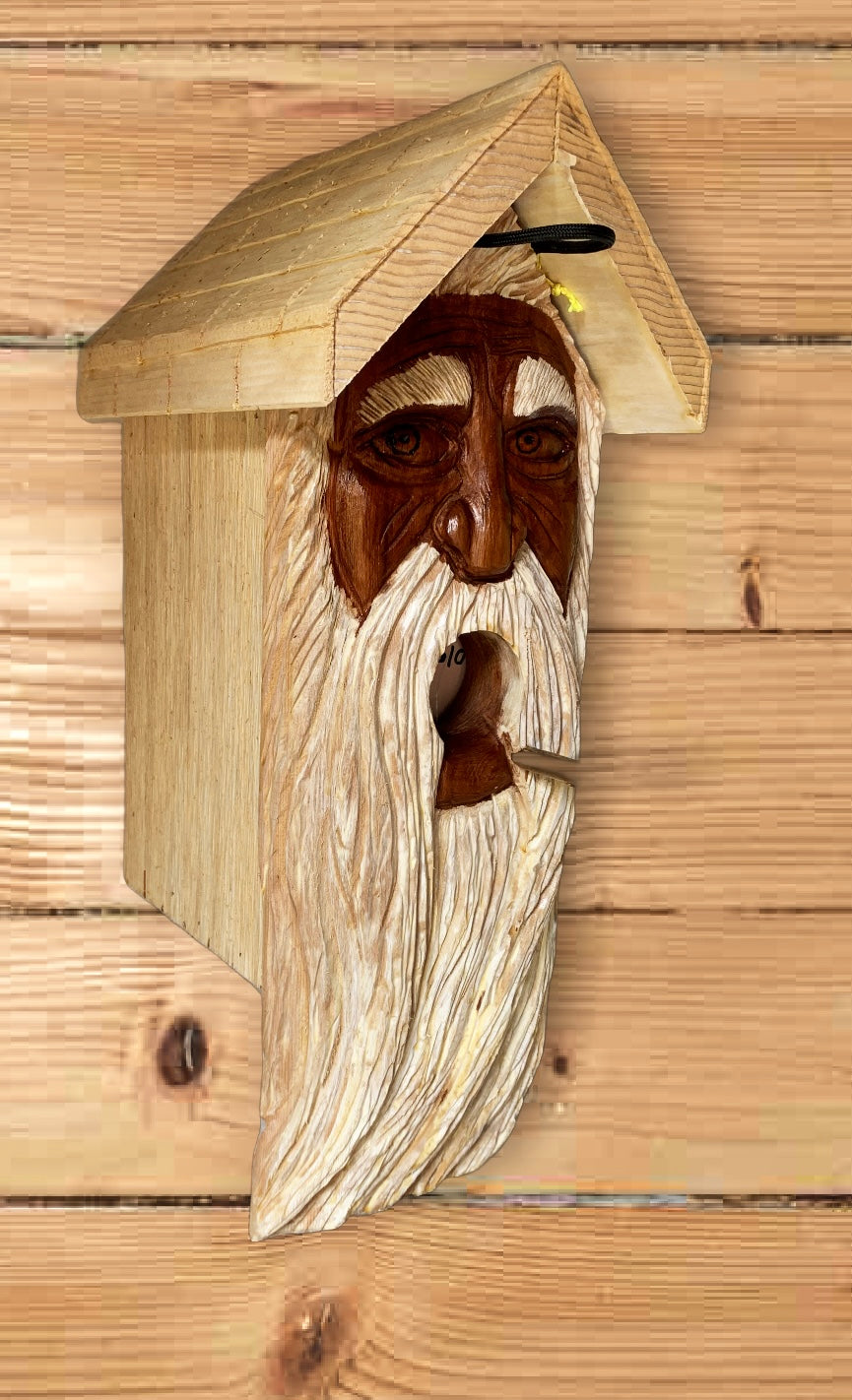 Wood Spirit Birdhouse