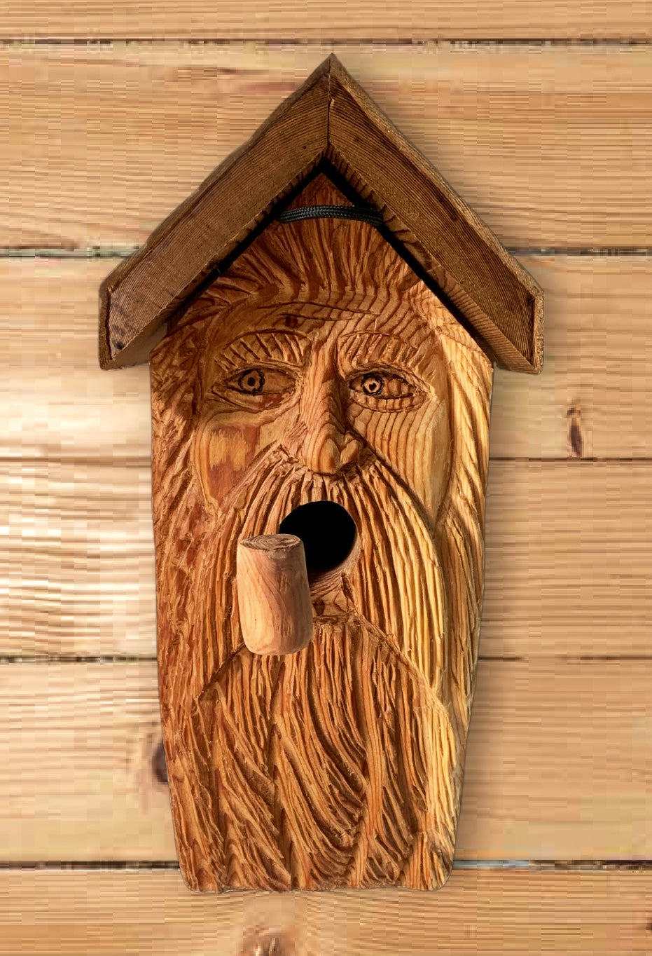 Wood Spirit Birdhouse