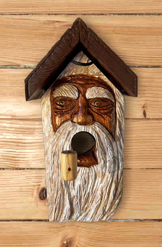 Wood Spirit Birdhouse