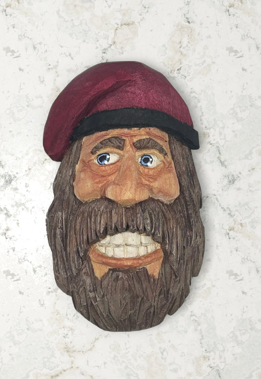 Military Santa Magnet