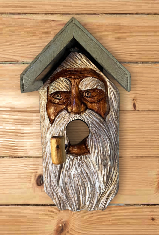 Wood Spirit Birdhouse