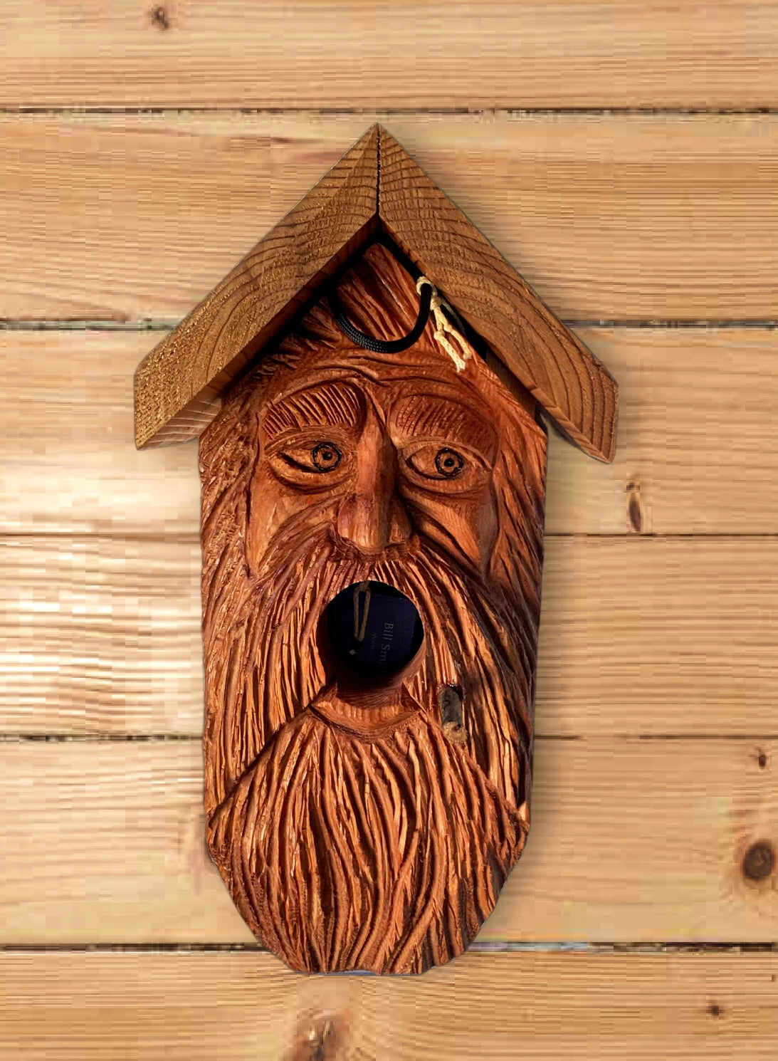 Wood Spirit Birdhouse