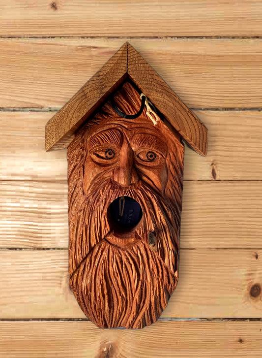 Wood Spirit Birdhouse