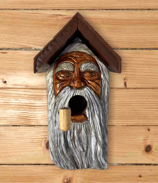 Wood Spirit Birdhouse