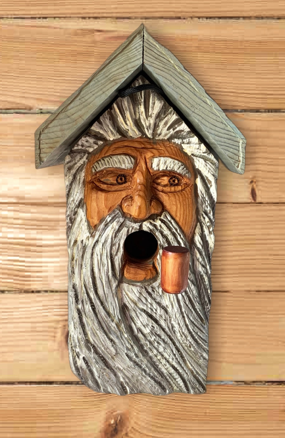 Wood Spirit Birdhouse